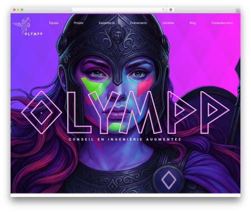 Olympp WordPress theme - olympp.fr
