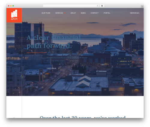 TailPress WordPress theme - apcm.net