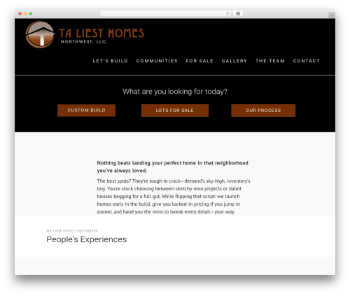 Theme WordPress Eiddo - taliesyhomesnw.com