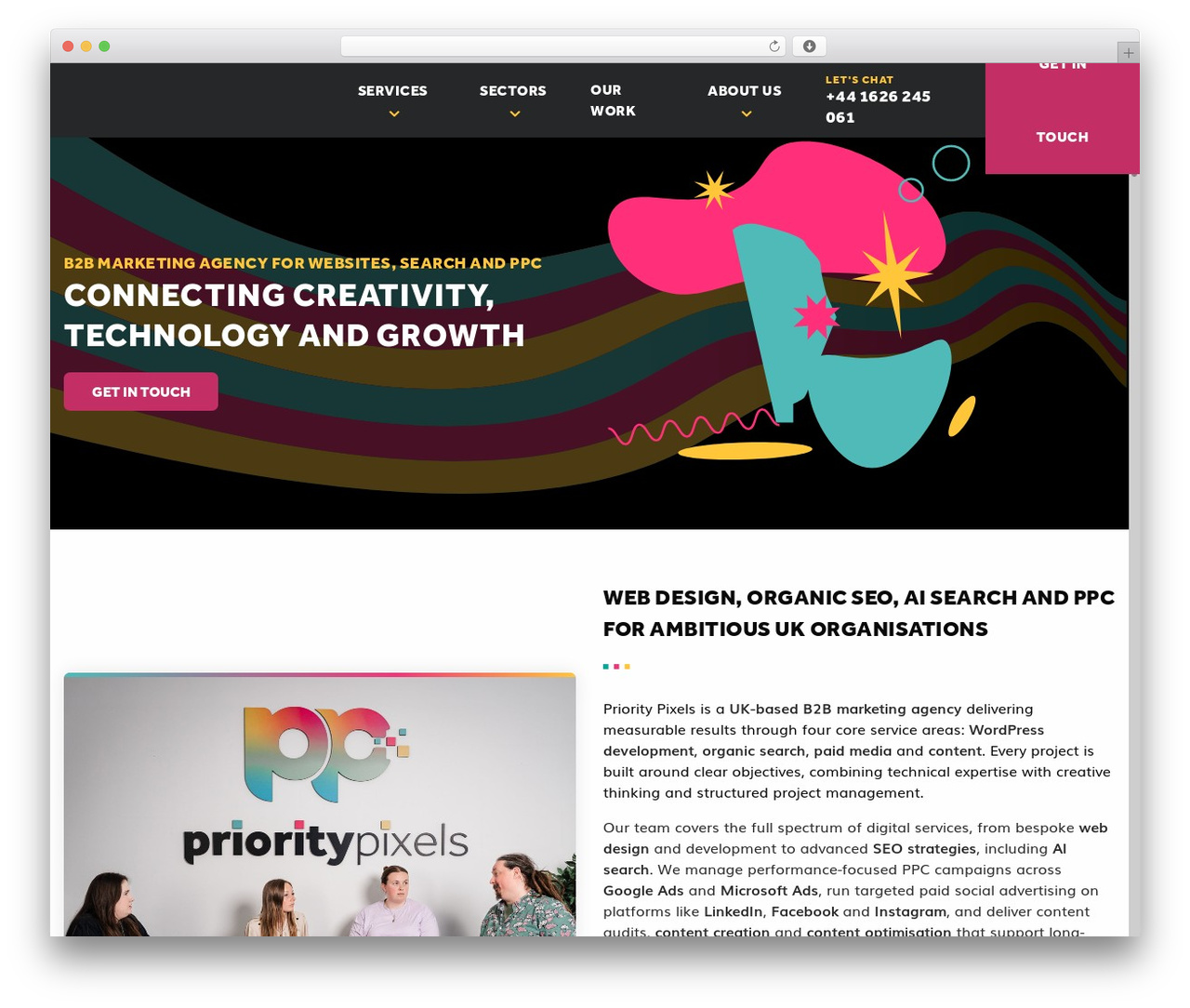 Theme WordPress Priority Pixels - prioritypixels.co.uk