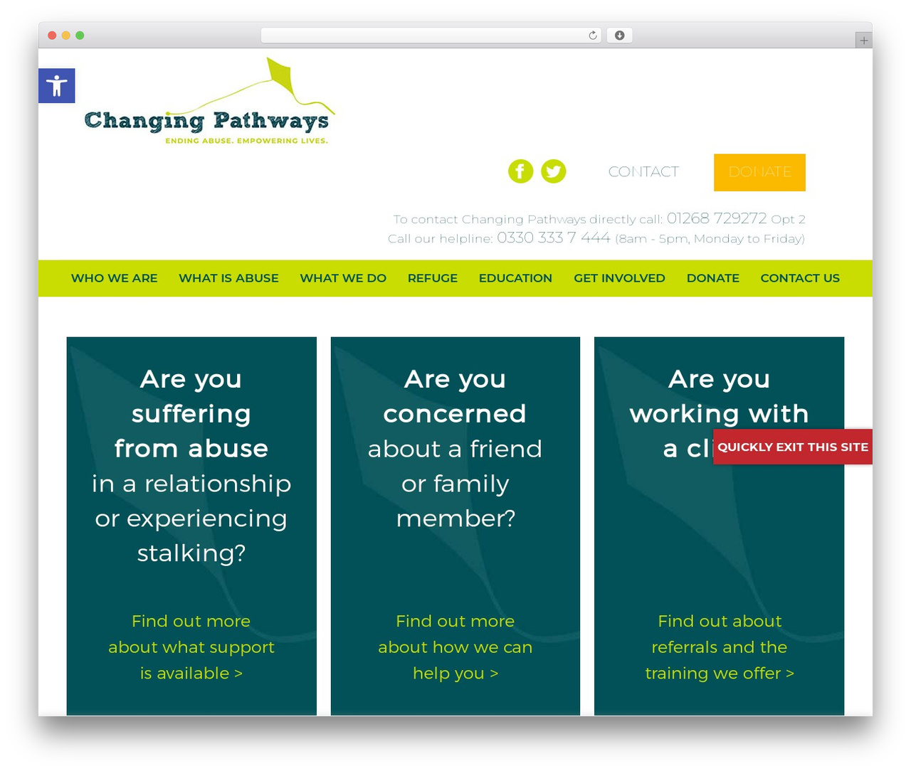 Uplift Child Theme theme WordPress - changingpathways.org