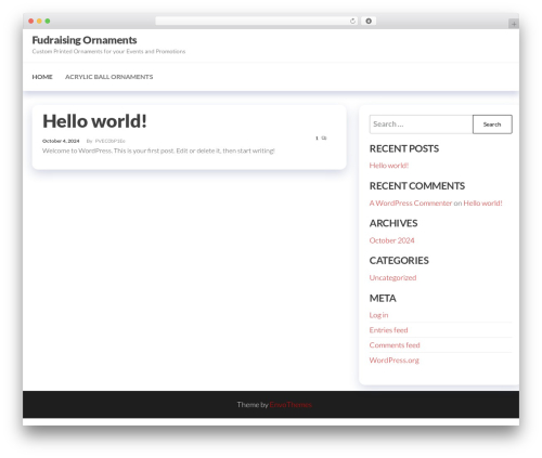 Envo Extra (envo-extra) free WordPress plugin - fundraisingornaments.com