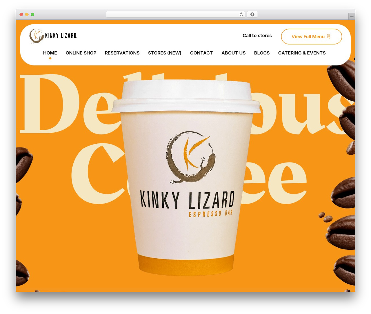 WordPress theme Eatsy - kinkylizard.com.au
