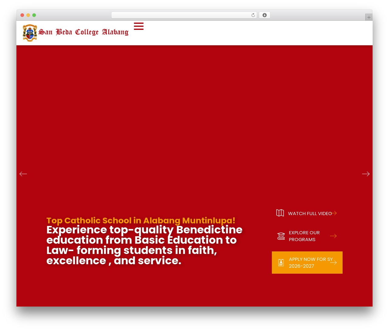 WordPress theme San Beda College Alabang - sanbeda-alabang.edu.ph WordPress theme San Beda College Alabang - sanbeda-alabang.edu.ph