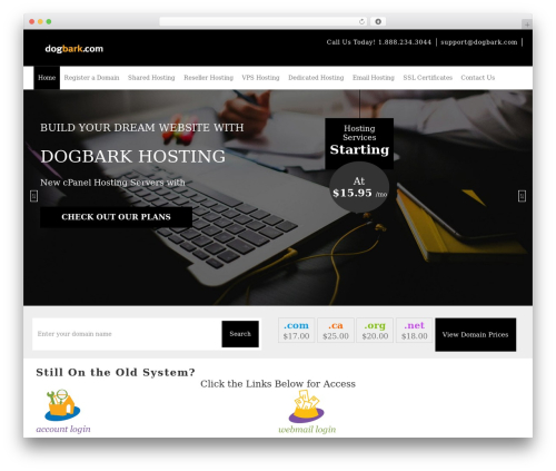 WordPress theme ThemeChilly Theme - dogbark.com