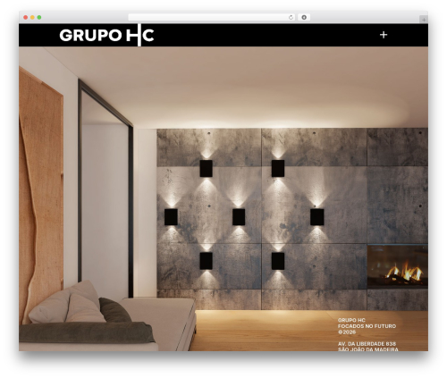 WordPress website theme Einar - grupohc.pt