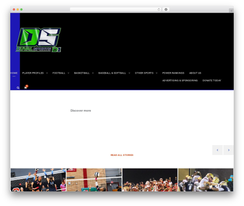 BigSlam theme WordPress - duvalsports.com