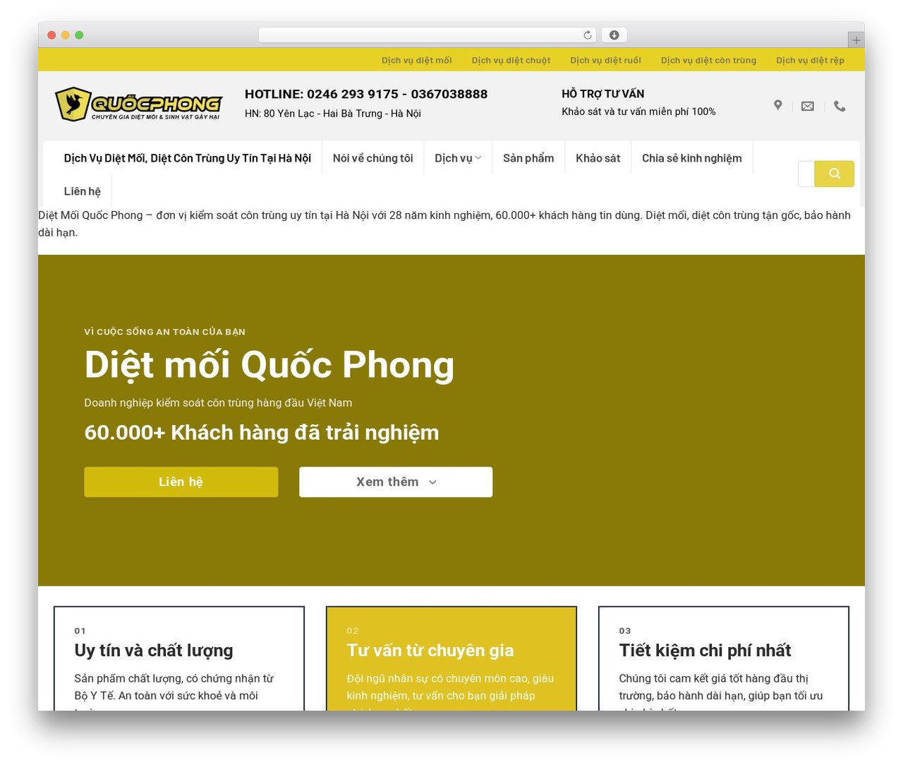 Camera WordPress theme - dietmoiquocphong.vn
