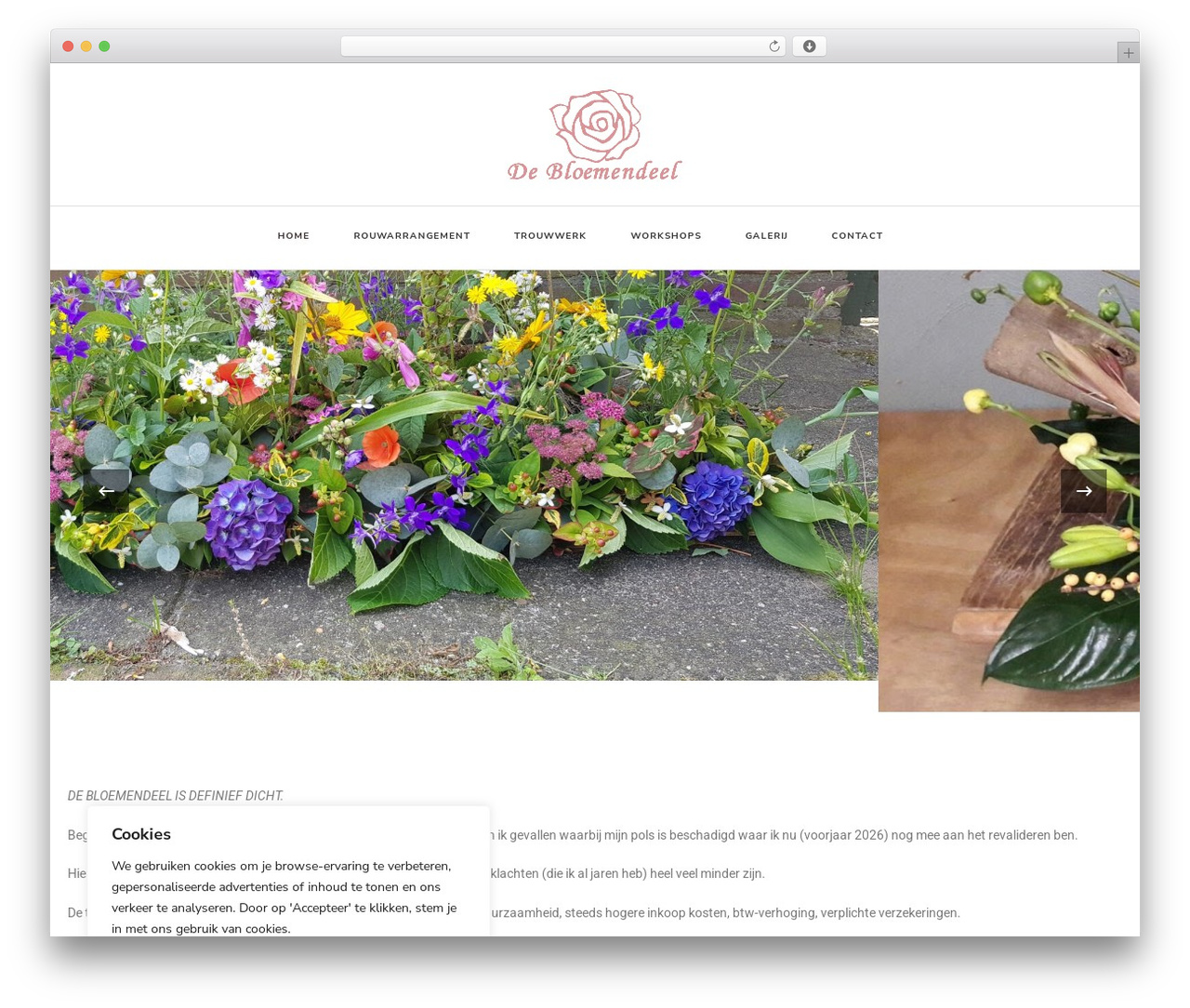Chic Lite WordPress theme - debloemendeel.nl Chic Lite WordPress theme - debloemendeel.nl