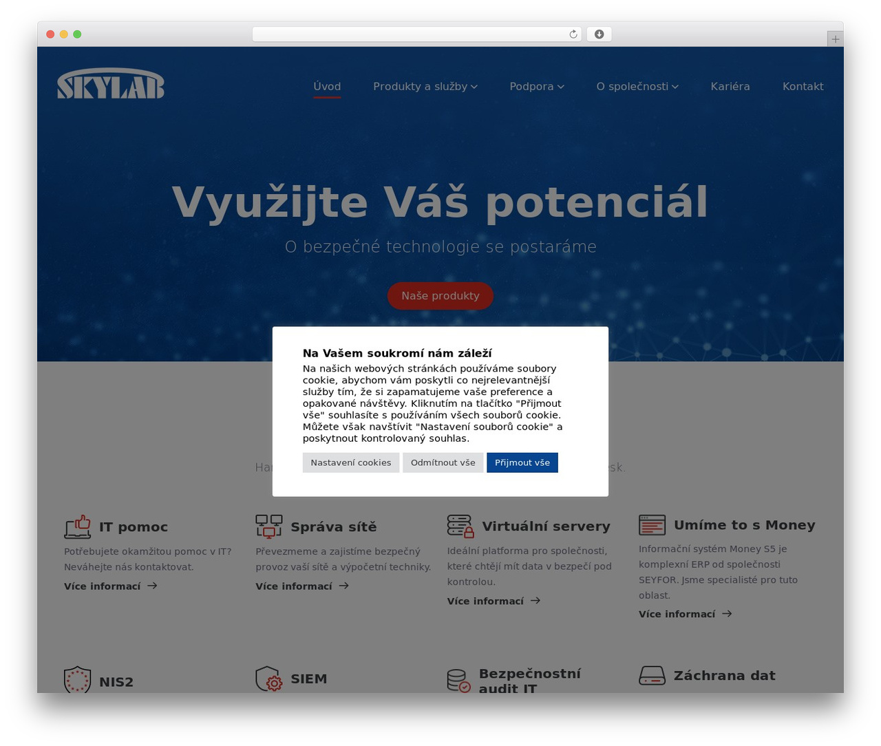 Theme WordPress Skylab - Responsive - skylab.cz