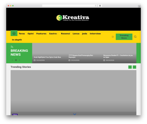 Veritable theme WordPress - lppmkreativa.com