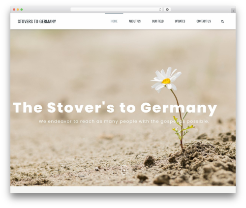 Verso theme WordPress - stoverstogermany.com