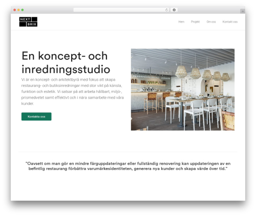 Webify WordPress theme - nextbrix.com