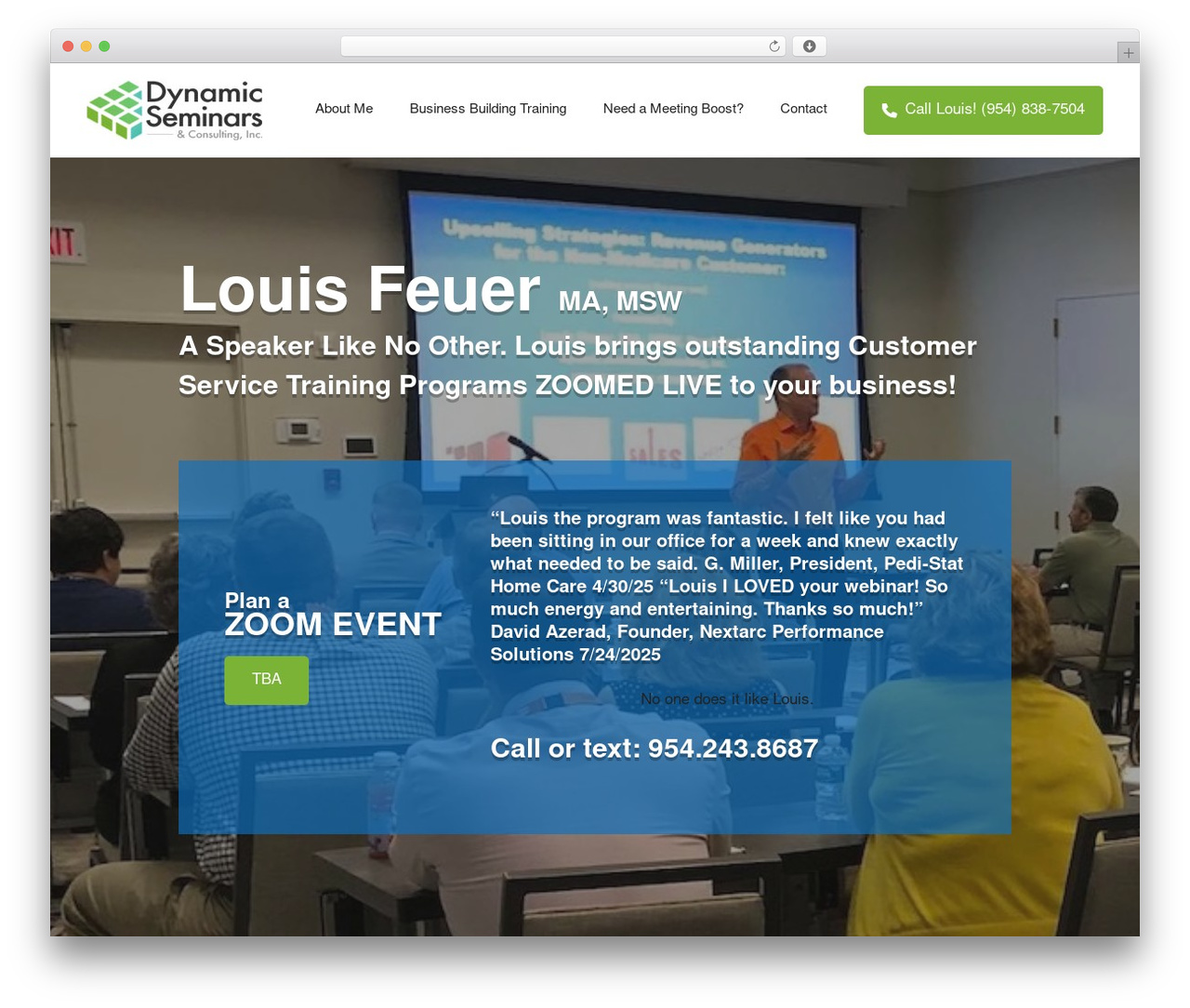 WordPress theme GeneratePress - dynamicseminars.com