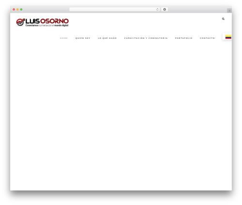 WordPress theme Quercus - luisosorno.com