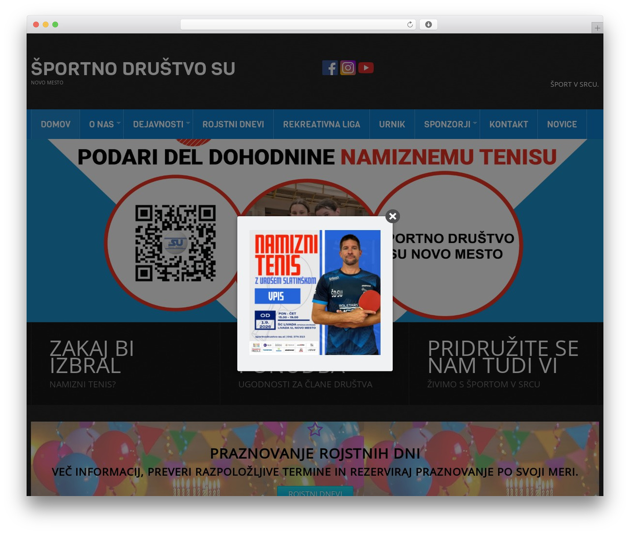 WP theme cherry - sportnodrustvo-su.si