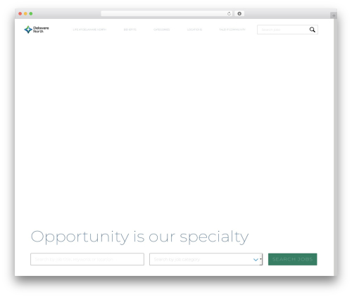 Xcloud WordPress plugin - careers.delawarenorth.com