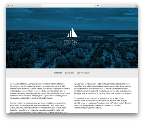 Basic WordPress theme - basic3.makdemo.site