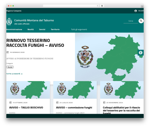Mapsvg WordPress plugin - comunitamontanataburno.it