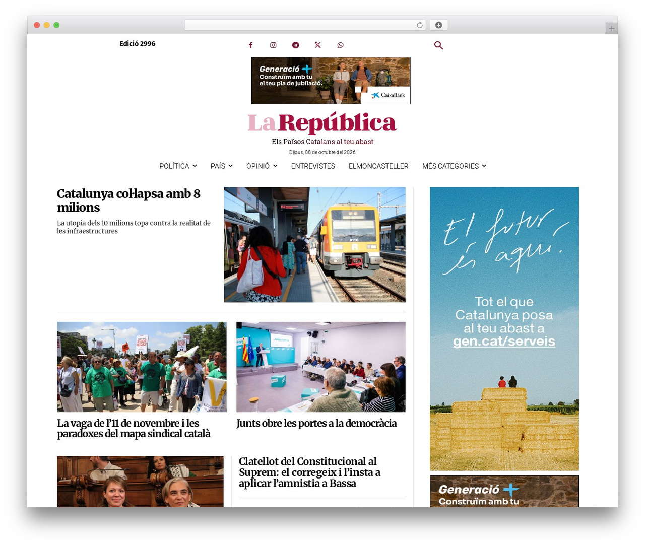 Newspaper newspaper WordPress theme - larepublica.cat Newspaper newspaper WordPress theme - larepublica.cat