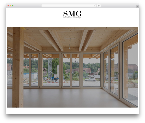 Ona WordPress theme - smg-immobilien.ch