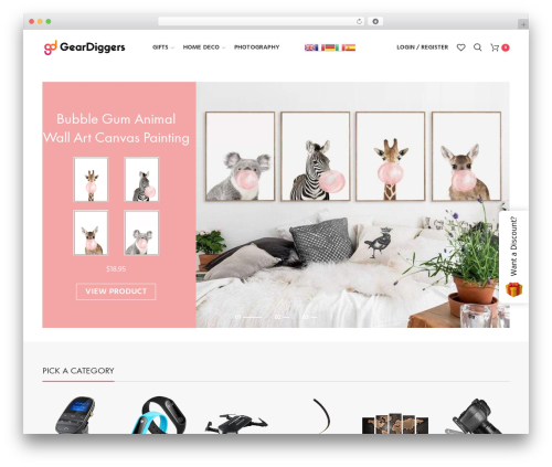 Alidswoo WordPress plugin - geardiggers.com