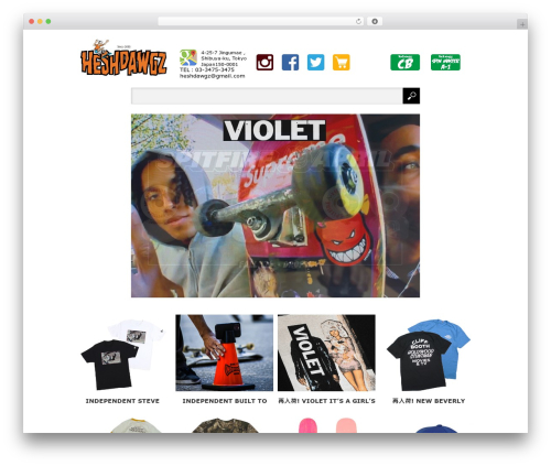 VIEW WordPress theme - heshdawgz.com