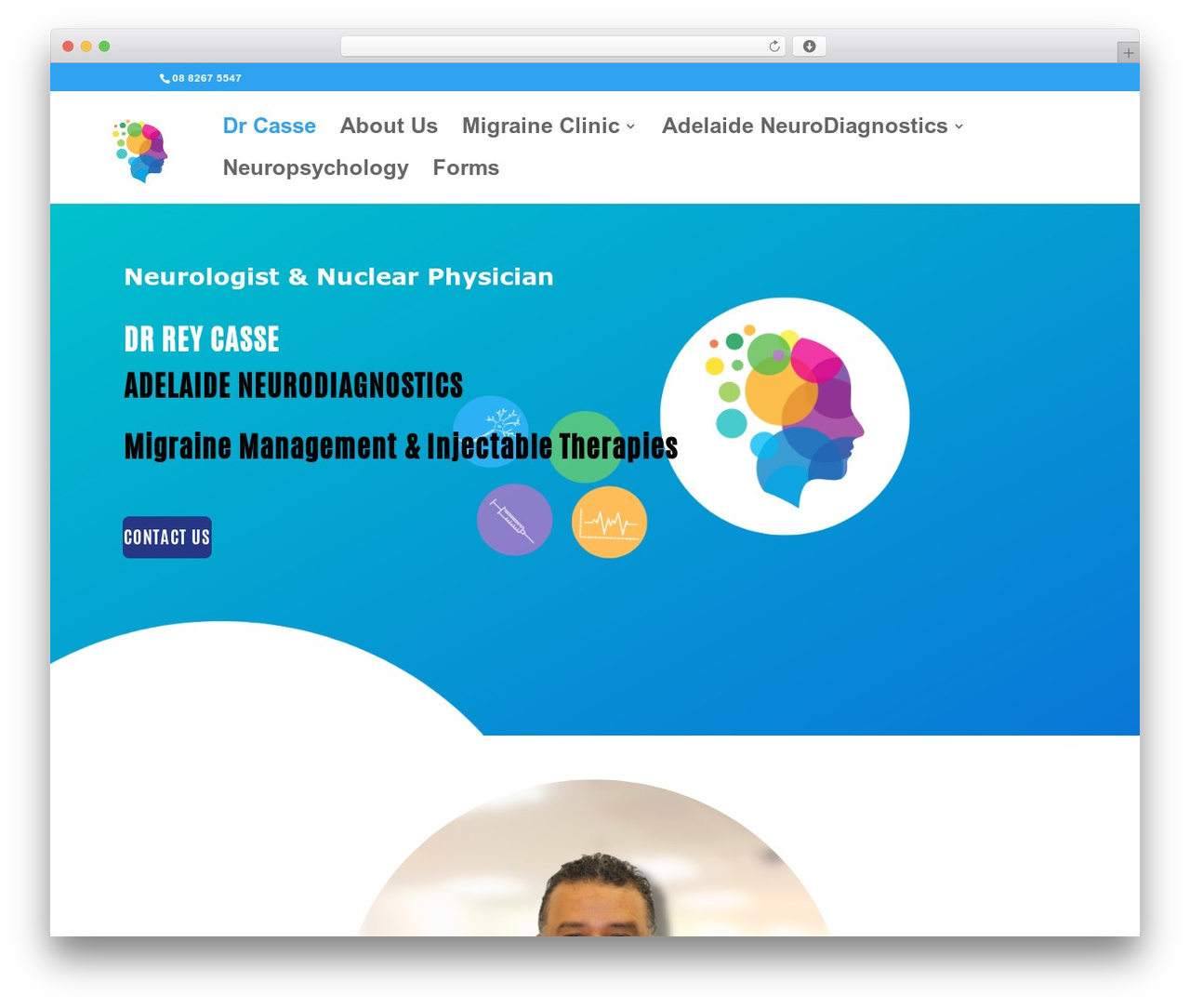 WordPress theme Divi - drcasse.com.au