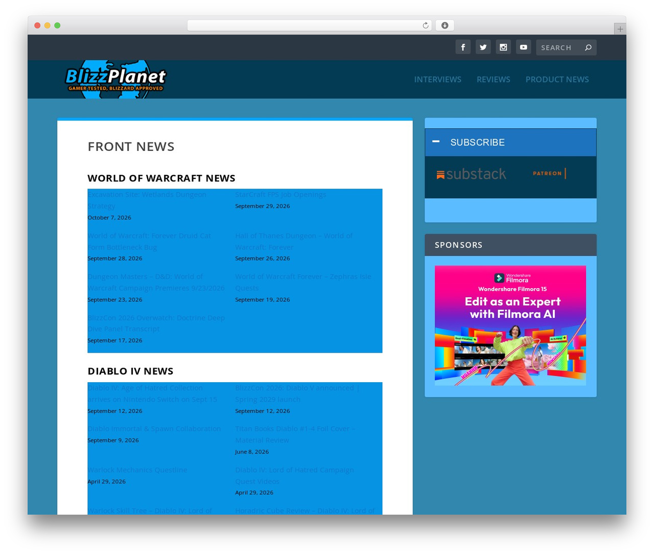WordPress theme Extra - blizzplanet.com WordPress theme Extra - blizzplanet.com