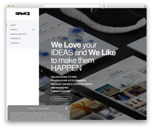 WordPress theme Mobius - gamke.it