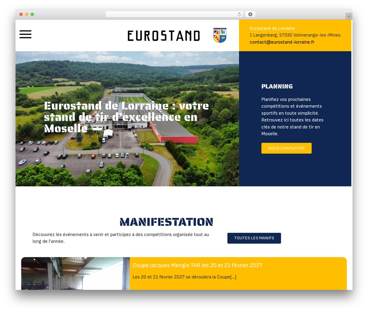WordPress website theme Club de tir Eurostand - eurostand-lorraine.fr WordPress website theme Club de tir Eurostand - eurostand-lorraine.fr