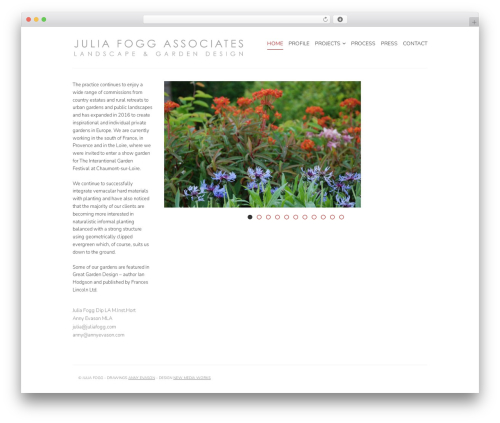 Workality Plus WordPress theme - juliafogg.com