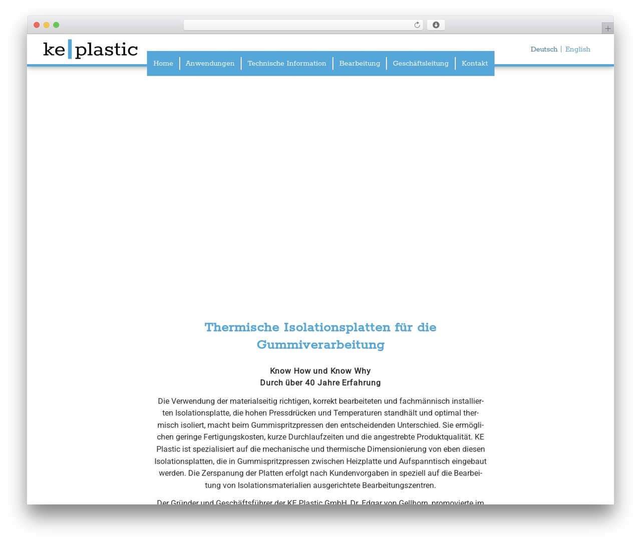 WP theme KE Plastic - keplastic.com