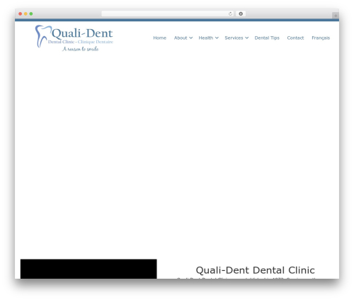 Beaver Builder Theme WordPress theme - quali-dent.ca