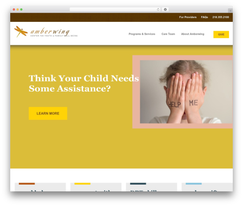 clientthemename WordPress theme - amberwing.org