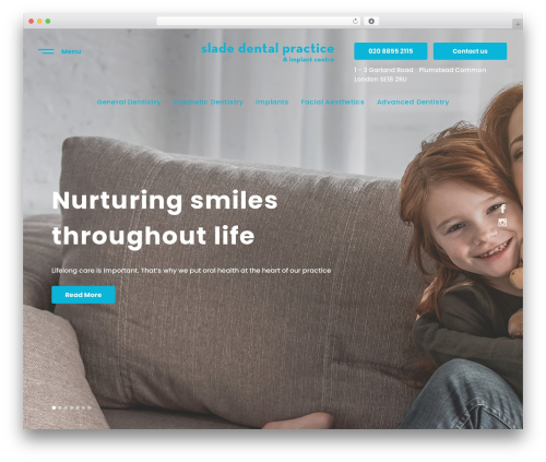 Custom Theme WordPress theme - sladeimplantcentre.com