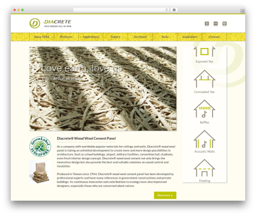 Diacrete Theme theme WordPress - diacrete.com.sg