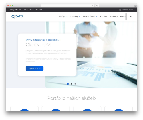PathSoft WordPress website theme - catta.cz