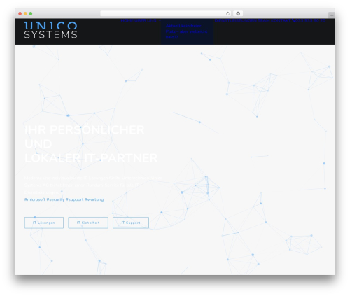 Vcparticlesbackground WordPress plugin - unico.systems