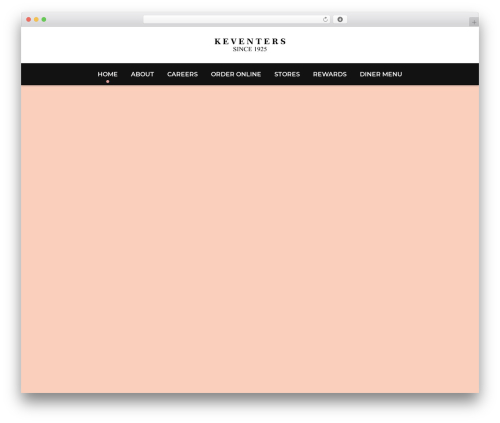 WordPress theme Eatsy - keventers.com