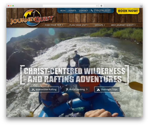 Divi WordPress theme - journeyquest.org