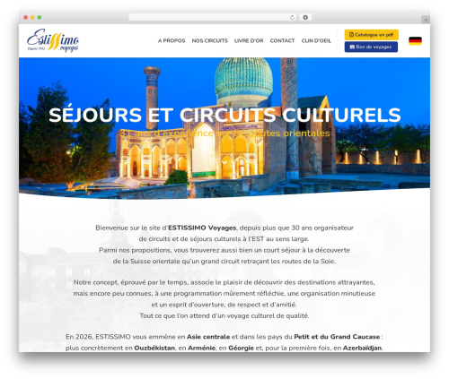 Estissimo Theme WordPress theme - estissimo.ch
