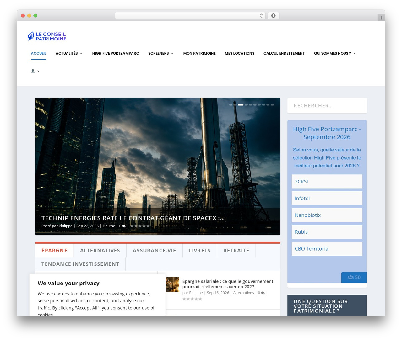 Extra theme WordPress - www.leconseilpatrimoine.fr Extra theme WordPress - www.leconseilpatrimoine.fr