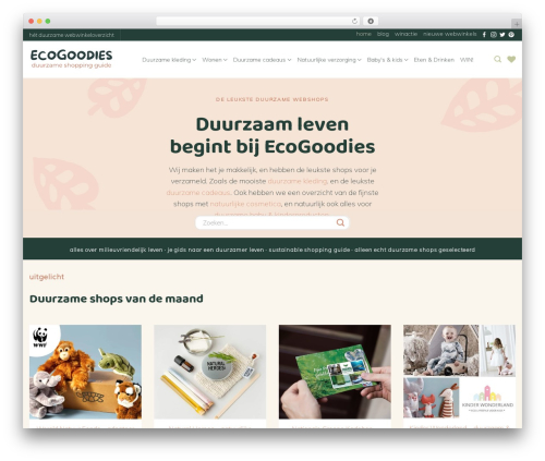 Ai WordPress plugin - ecogoodies.nl