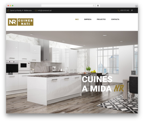 Interrio top WordPress theme - cuinesnati.cat