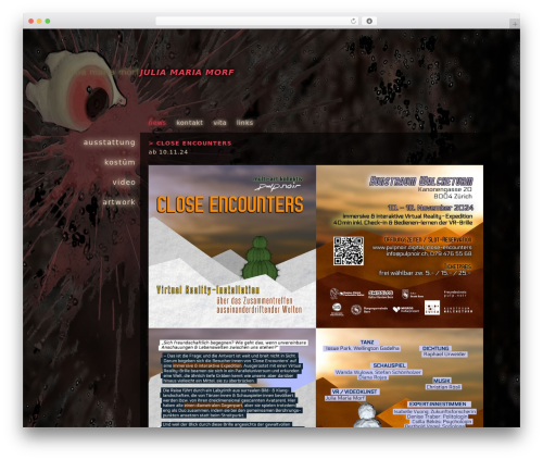 JMM theme WordPress - juliamariamorf.ch
