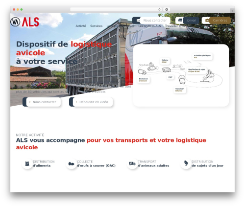 kcwp-mastertheme best WordPress theme - transports-als.com