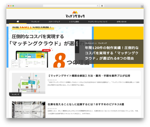Writer support WordPress plugin - matchinghack.jp