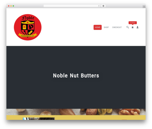 Shoper WordPress theme download - noblenutbutters.com