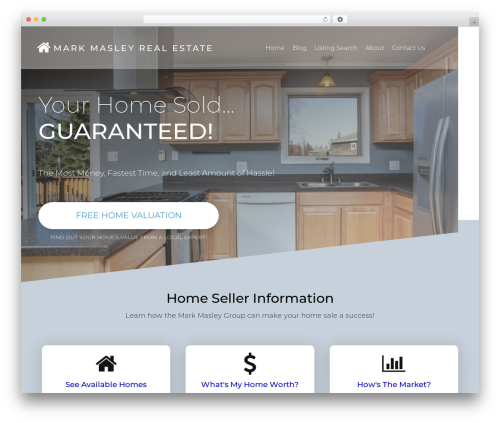 Theme WordPress Squared - greatalaskahomes.com